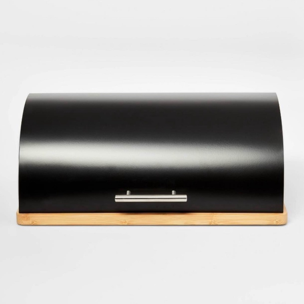 Bread Box with Bamboo Base - Picture 3 of 5